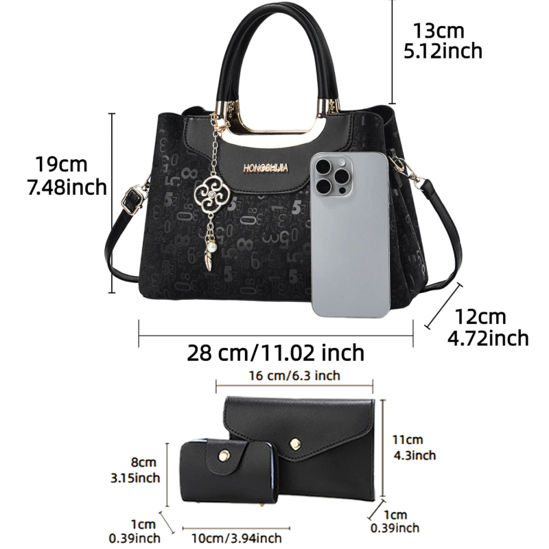 3-piece Fashion Women's Handba - Luxury Bags Women review and price