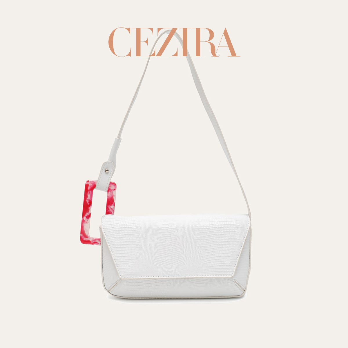 CR Big Square Buckle Pleated T - Luxury Bags Vegan review and price