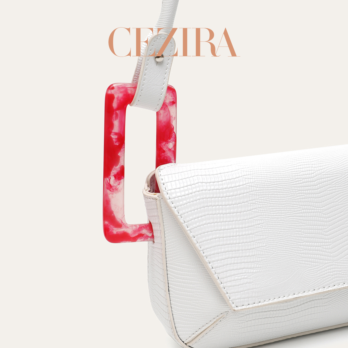 CR Big Square Buckle Pleated T - Luxury Bags Vegan review and price