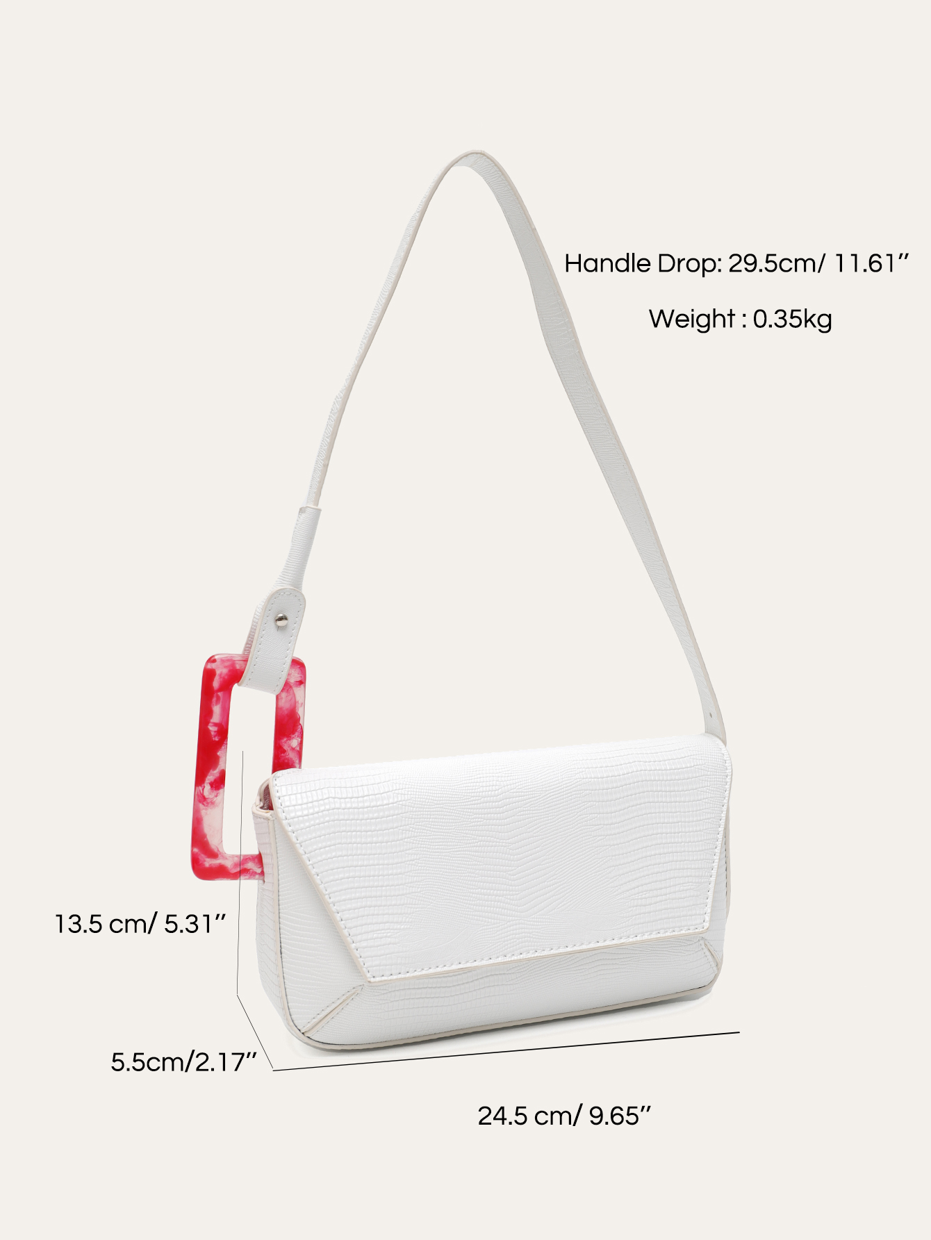 CR Big Square Buckle Pleated T - Luxury Bags Vegan review and price